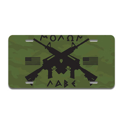 Cadre en aluminium Molon Labe