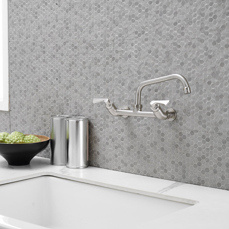 Robinet de cuisine VIBRANTBATH, Chrome poli