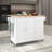 Groningen Solid Wood Top Kitchen Island-392043305