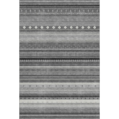 Premium Machine Washable Mayfield  Striped Rug