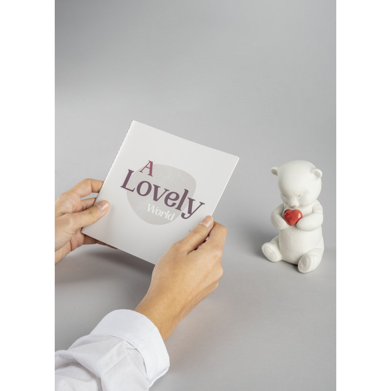 Lovely World Roby-Corageous Bear Figurine