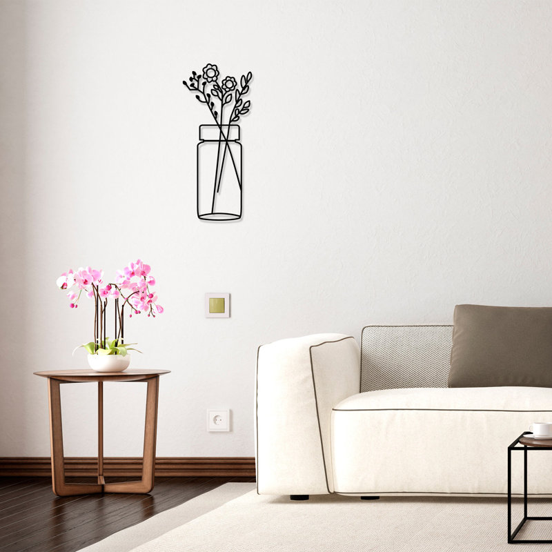 Plants & Flowers Wall Decor on Metal