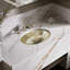 Rhythm Metal Oval Undermount Bathroom Sink-393051625