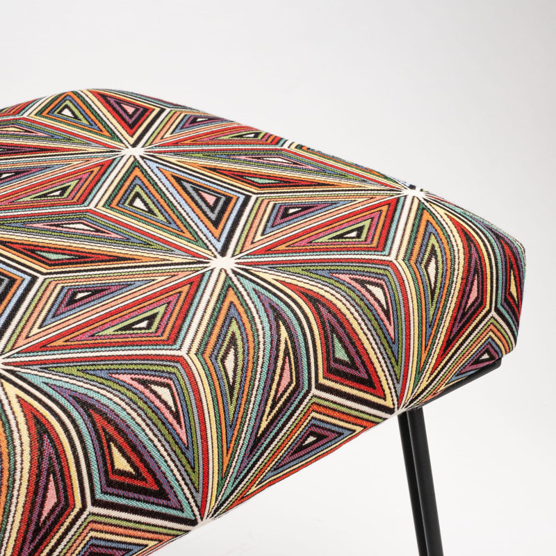 Kujawski Velvet Upholstered Bench, H40 x W100 x D30cm