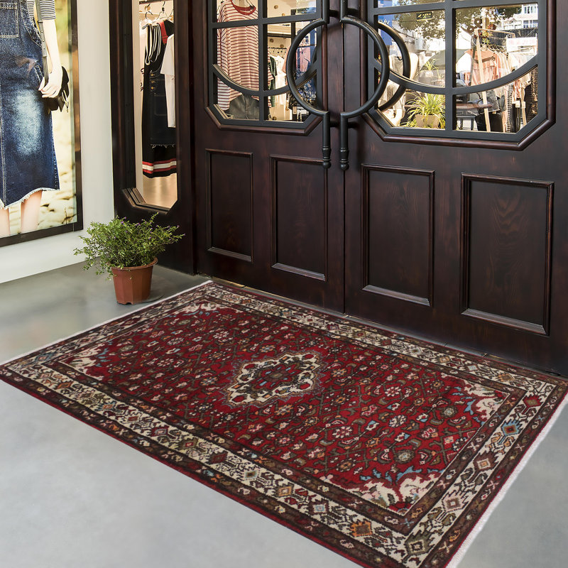 Madeha Wool Oriental Indoor Rug
