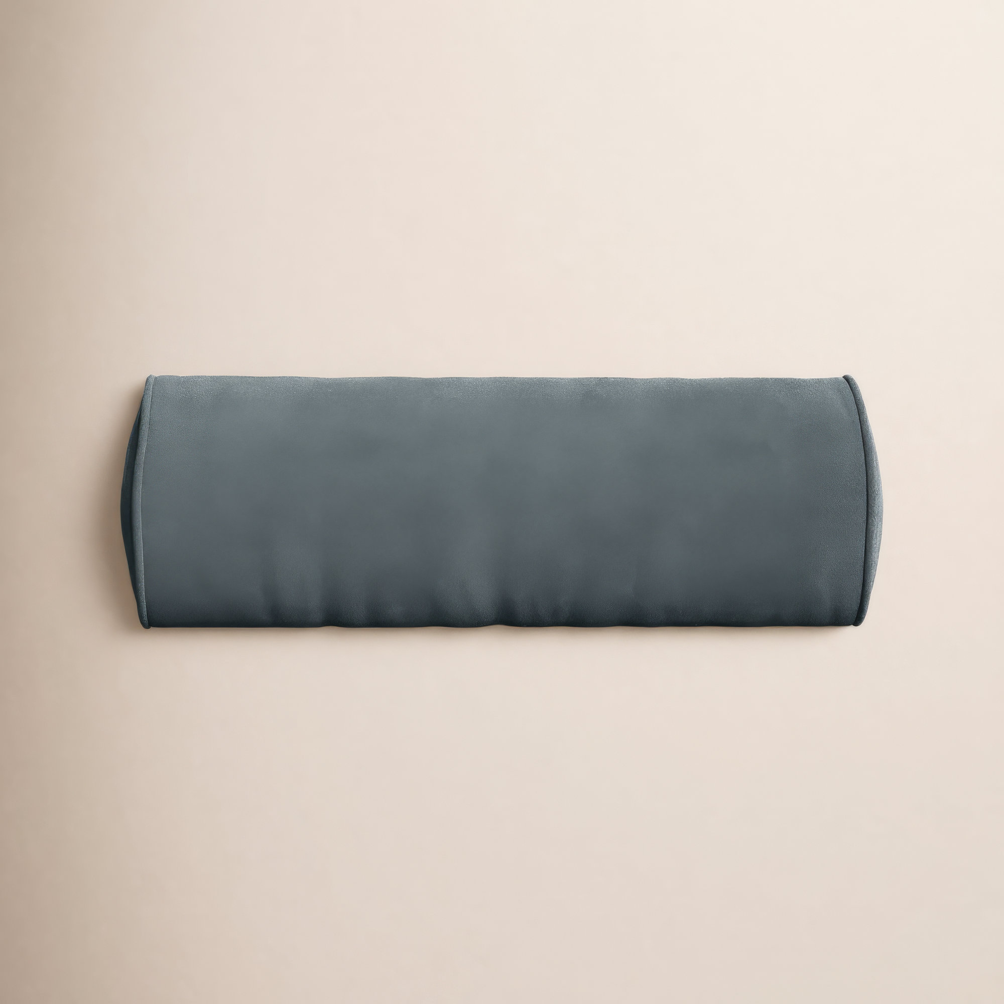 Deane Pillow Cover & Insert Bolster, Charcoal, Polyester/Pollyfill
