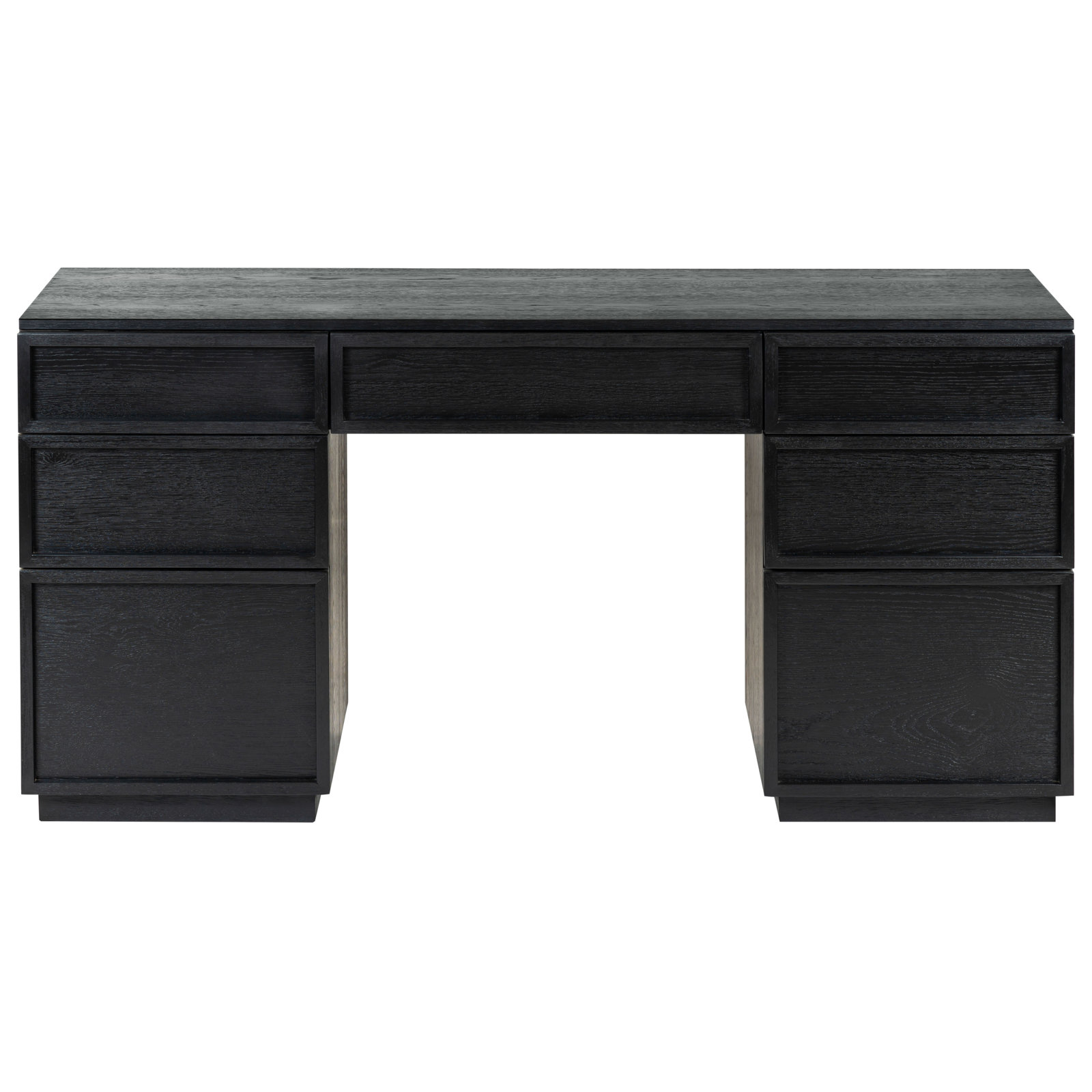 Hudson 60.2 " Writing Desk, Black