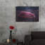 Art mural en métal luxueux «Sleepy Cat» par Ann Klee, 36 po x 24 po