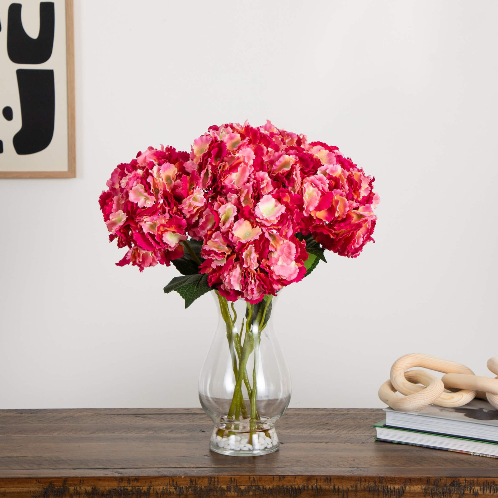 Hydrangea Floral Arrangement, Pink