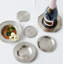Convivio Wine Coaster with Wood Insert