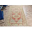 Tapis turcs Oushak noués à la main en beige délavé pour la cuisine et la chambre à coucher