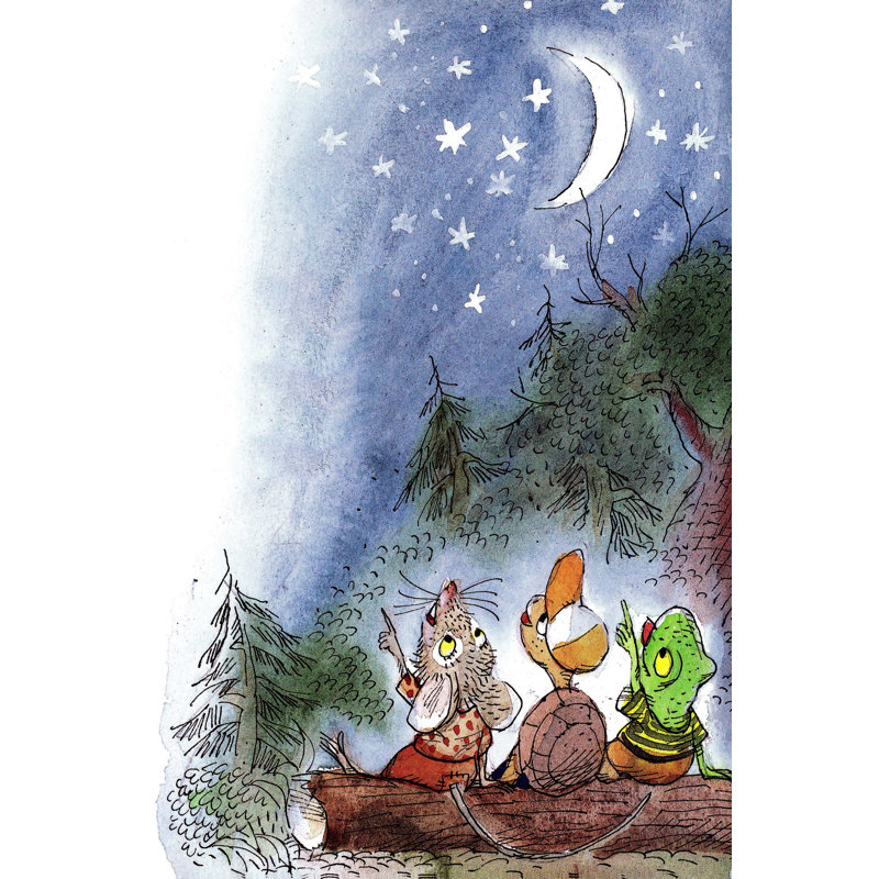 «Knouse Look at the Stars», reproduction sur toile tendue, H 24 po x l 16 po x P 1,5 po