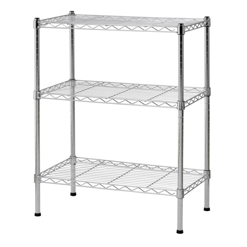 Light Duty 24'' W Metal Height -Adjustable Shelving Unit