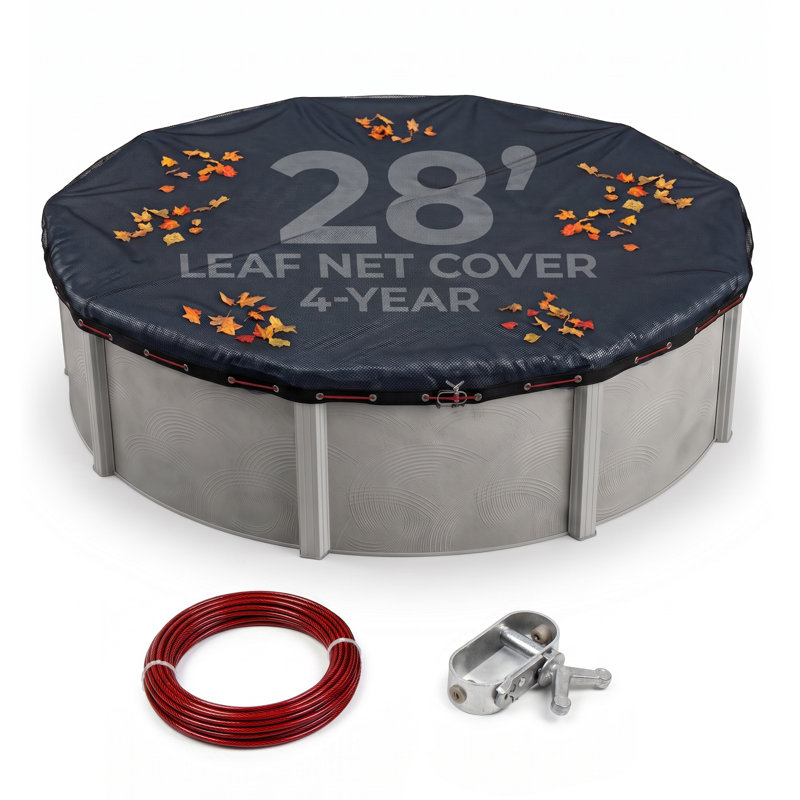 Couverture pour piscine hors-sol à abattants de 8 ans, 15'
