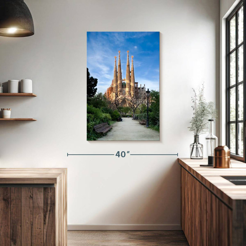 Cathédrale Aime Sagrada Familia, H 39 po x l 26 po