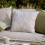 Hessle Indoor / Outdoor Striped Square Cushion-121335000