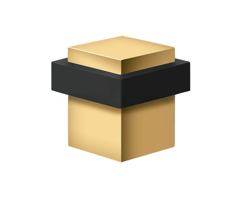 Door Stop, PVD Polished Brass