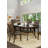 Dining Table With Open Lower Shelf