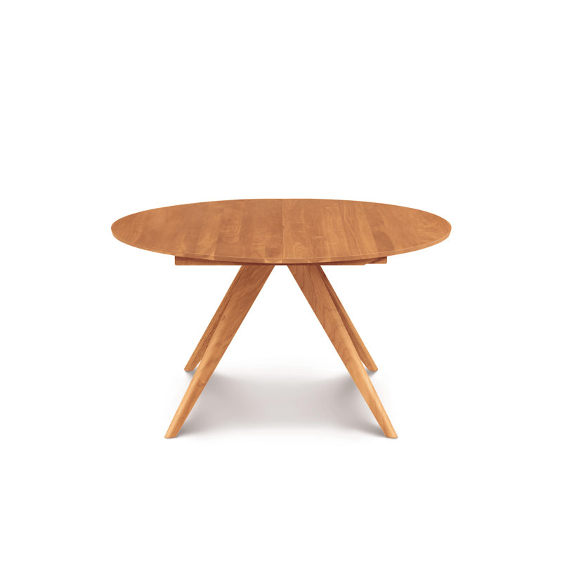 Catalina Round Extension Table, Natural Cherry, 54" L x 54" W