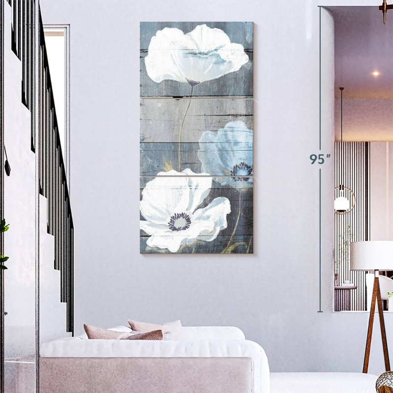 Bois de fleurs douces, H 27 po x l 12 po
