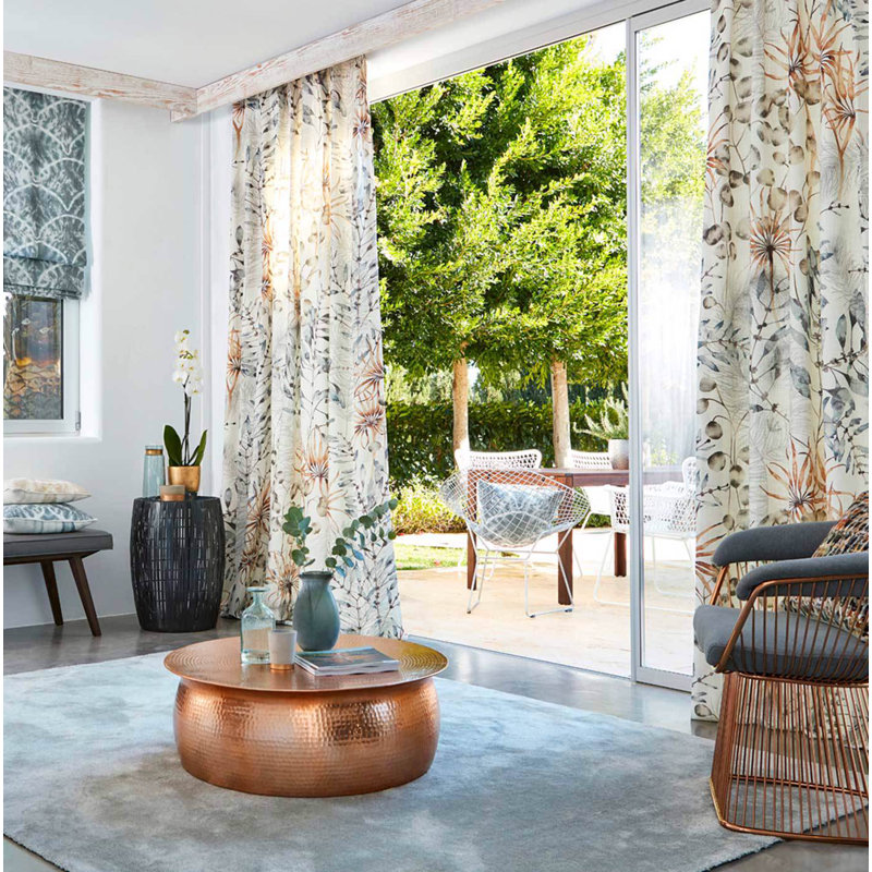 Postelia Fabric, Amber/Slate