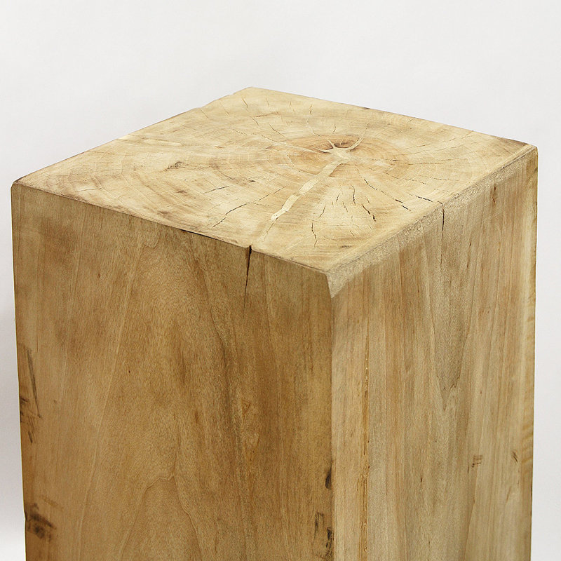 Woodscape Pedestal, 29.5" H x 11.5" W x 11.5" D