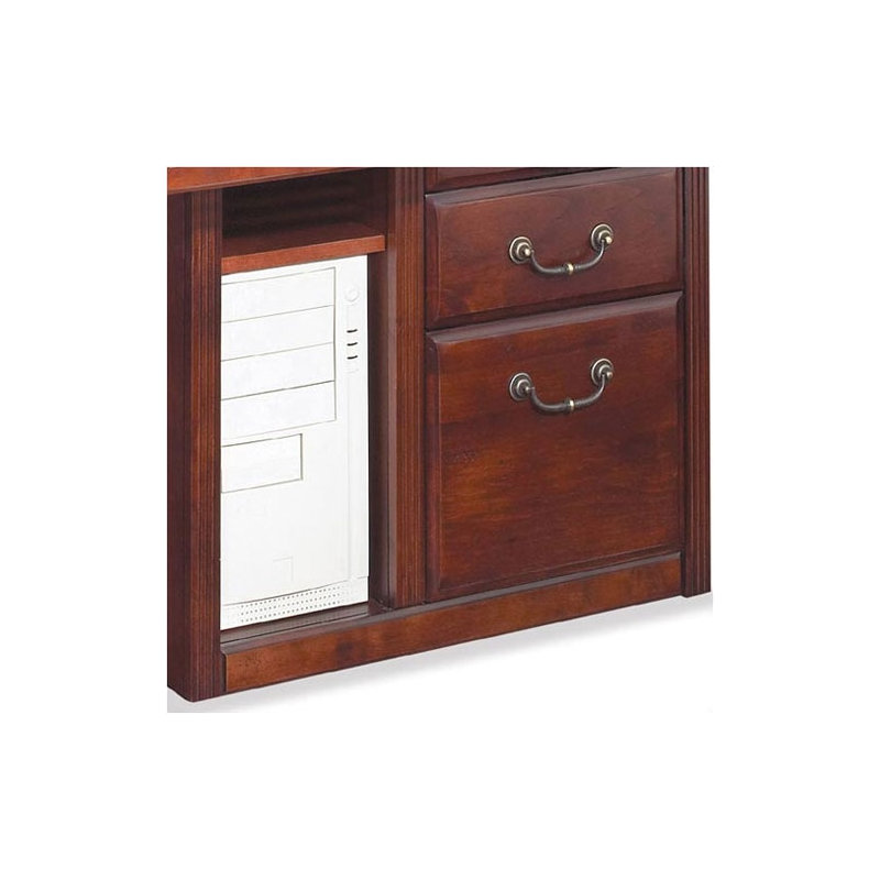 Huntington Club 56" W Computer Desk with Hutch