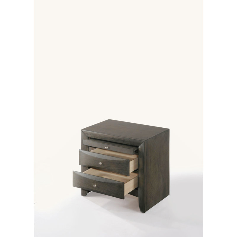 Table de chevet Ireland, Gris