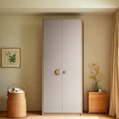 Simple And Modern Solid Color Wardrobe