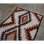 Small Scatter Size Flatwoven Tribal Antique Native American Navajo Rug