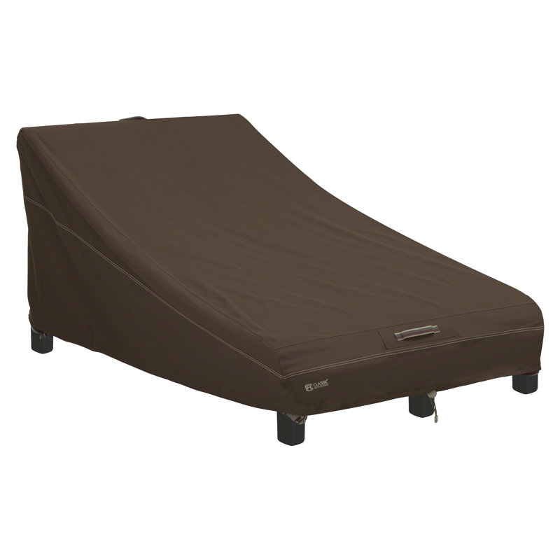 Nathanael Outdoor Patio Chaise Lounge Cover, 33" H x 57" W x 82" D