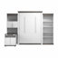 Grand lit escamotable avec tablette et bureau escamotable Camalla (125 W)-57534144