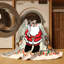 Tapis de vacances d'hiver de Noël lavable The Holiday Aisle®-795148073