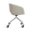 Chaise de travail hôte en velours tempête-55676252