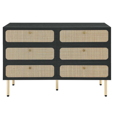 Modway Chaucer 6-Drawer Compact Dresser by Modway