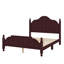 Structure de lit double avec tête de lit intégrée, structure de lit en bois classique avec système de lattes-715638228-715638230