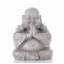Statue de Bouddha assis et priant