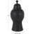 Edija Ceramic Rounded Hourglass Decorative Jars With Lid And Ball Knob-99674700