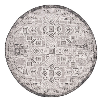 Tapis intérieur / extérieur bleu Alucard Southwestern