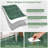 Machine Washable Rug with Rubber Backing Border Design Non-Slip Carpet for Living Room, Bedroom, Dining Room, Office, Playroom-1573616204