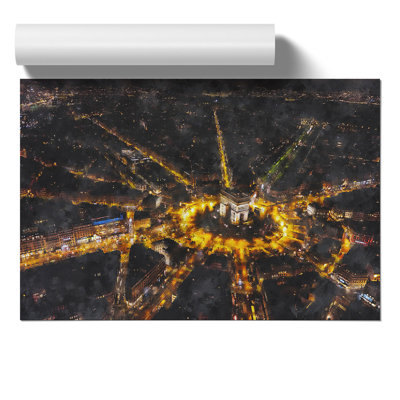 Paris Skyline Vol.1 - No Frame Print