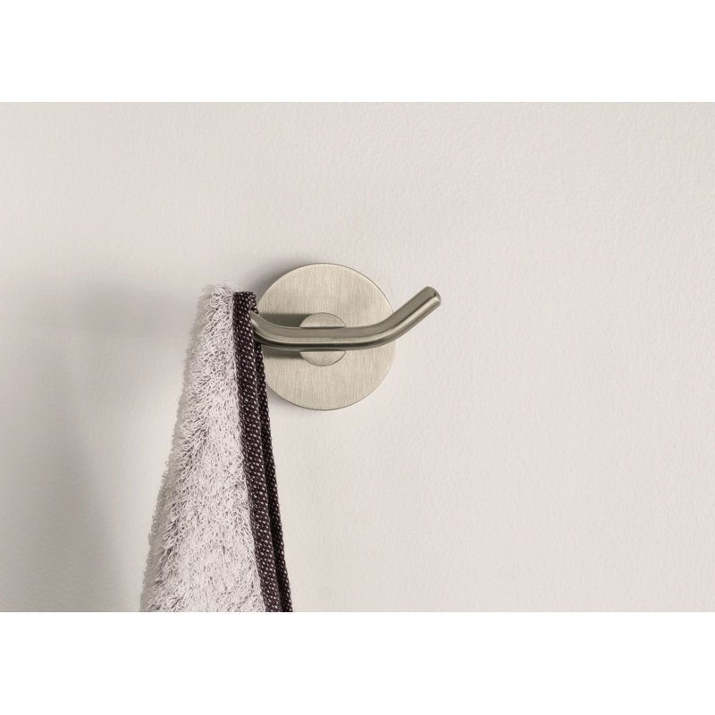 Moen Arlys Double Robe Hook, Brushed Nickel