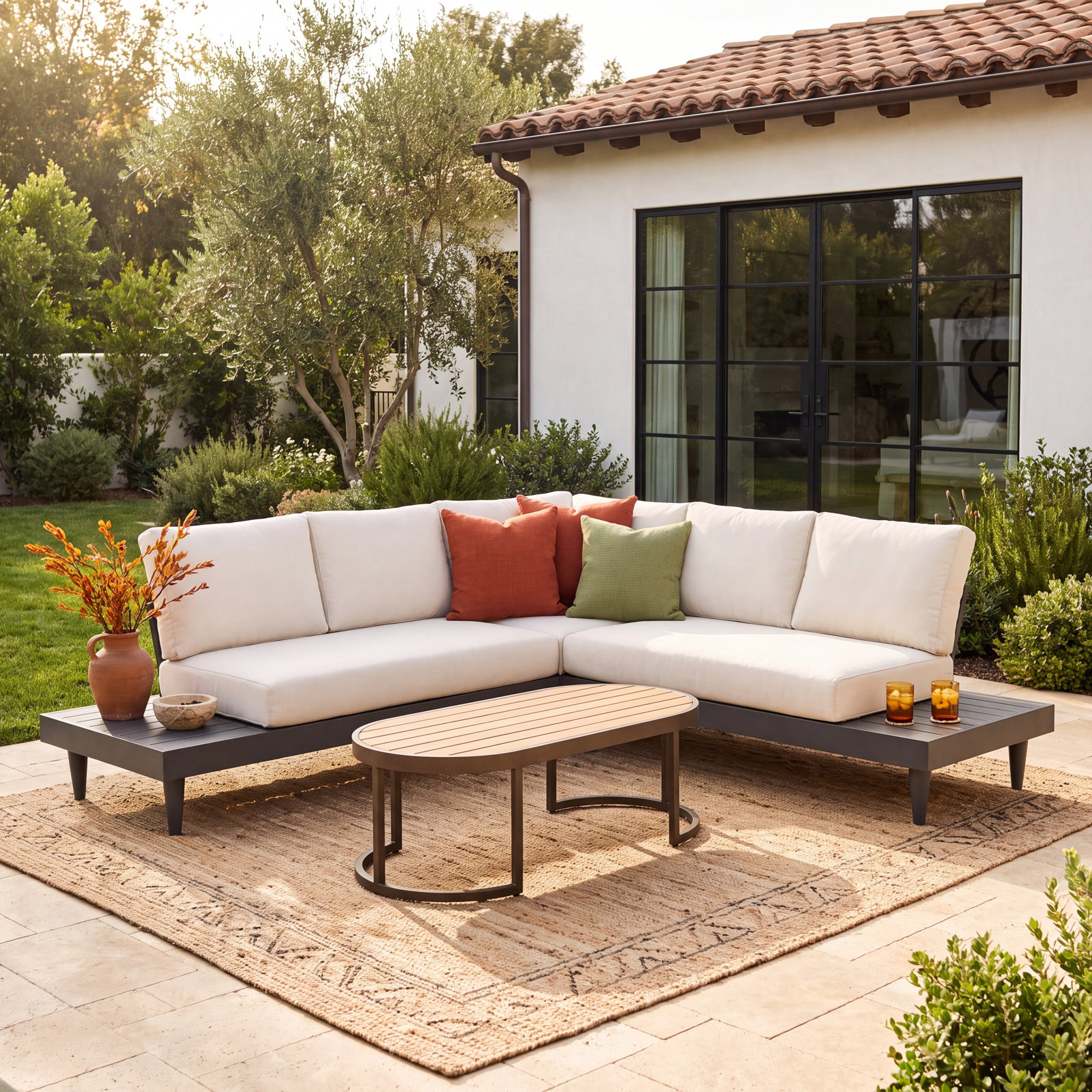 Eleshia 94" Sunbrella® Patio Sectional