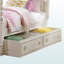 Lit gigogne simple Josie - ivoire