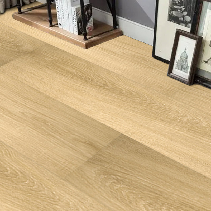 6" W x 36" L Peel and Stick Luxury Vinyl Plank,Self-adhesive Vinyl Flooring (Set of 36), Cream