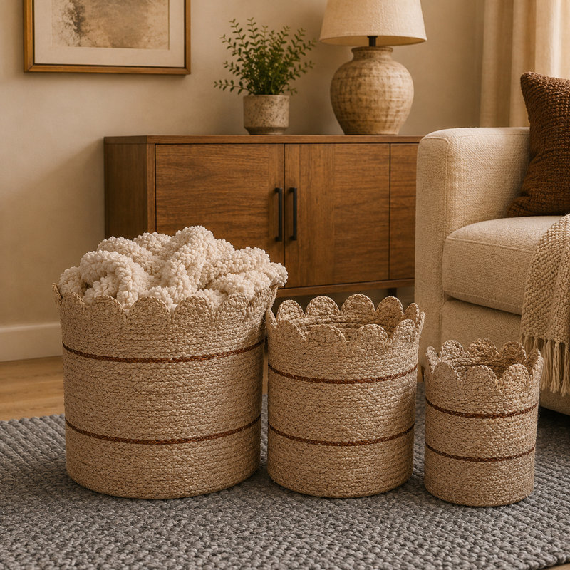 Ensemble de paniers de rangement Cole and Grey