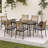 Shaeffer 7 Pieces Outdoor Patio Dining Set with Cushions