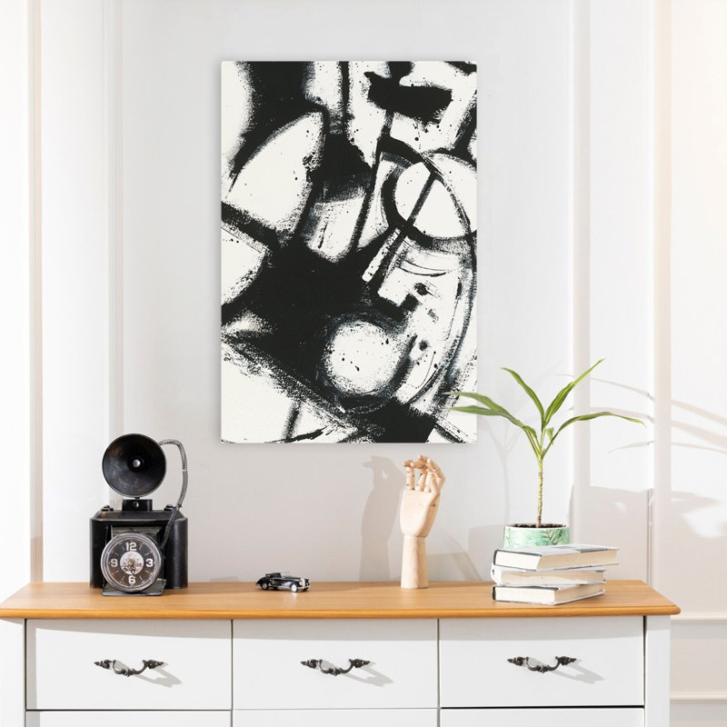 Contemporain et moderne Expression abstraite II, H 24 po x l 16 po