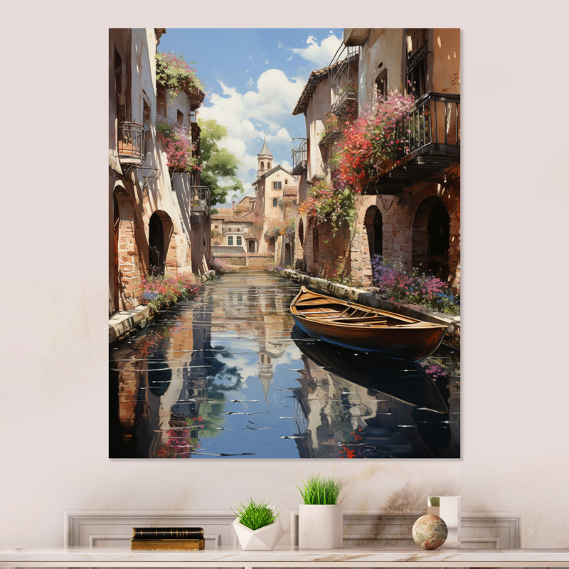 Canaux d'art dramatique beige canal II - Canals, H 40 po x l 30 po x P 1 po