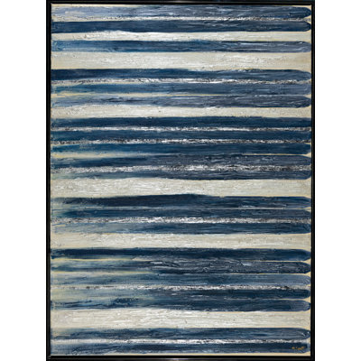 Shine Blue Print by H. Scott
